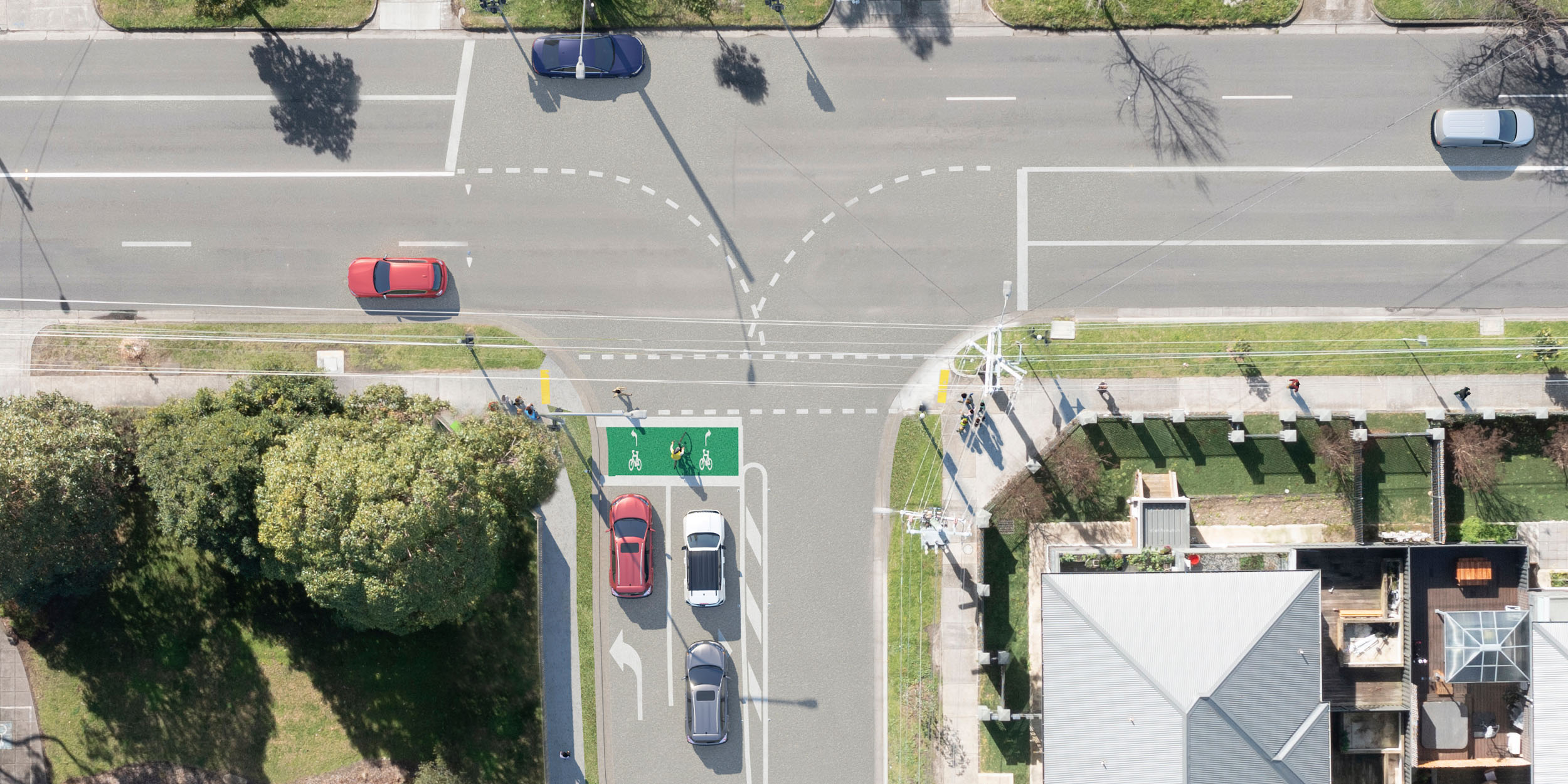 Design and key details released for Centre and Bignell roads Main Image