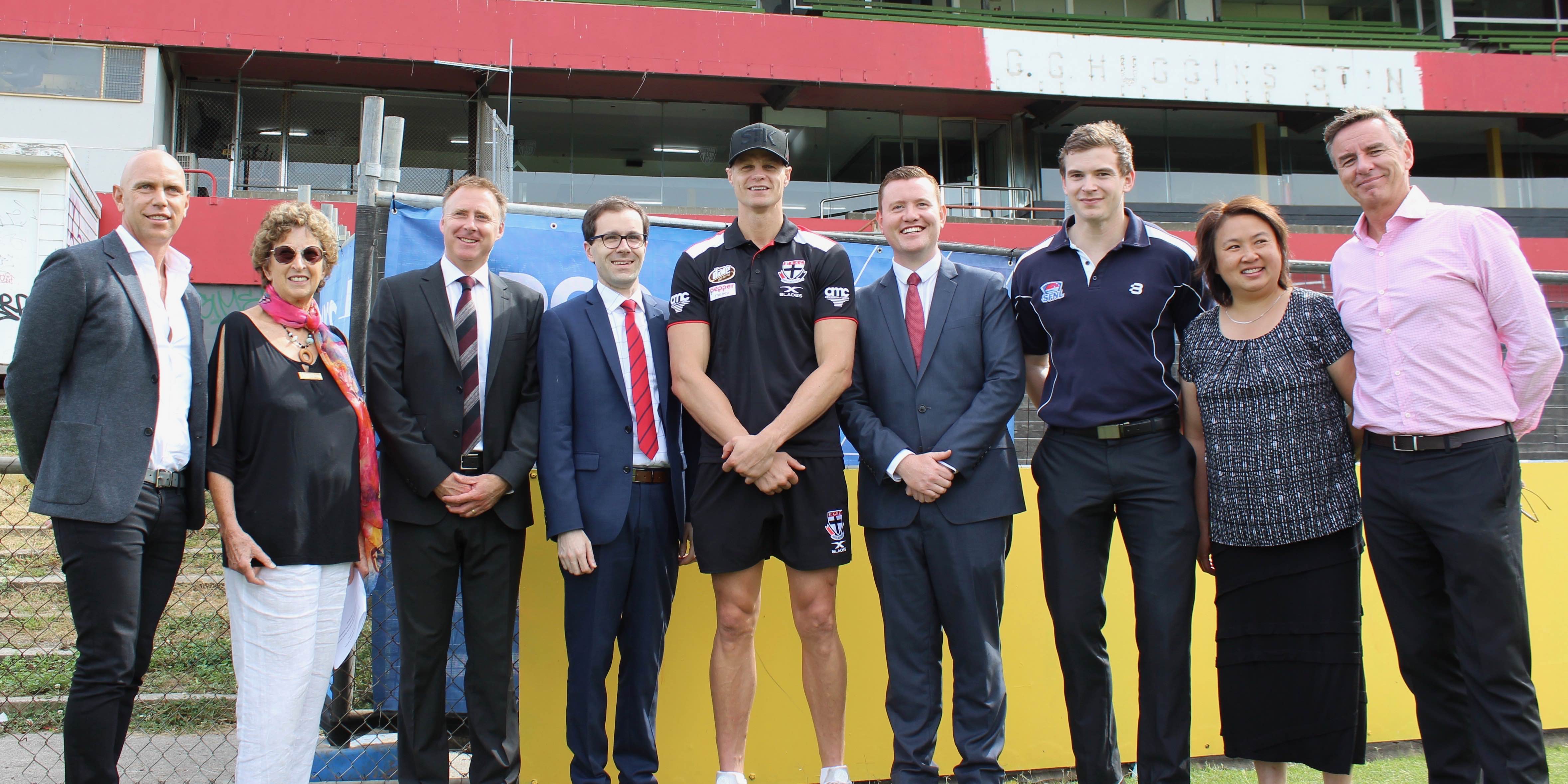 Getting started on Moorabbins new football hub Main Image